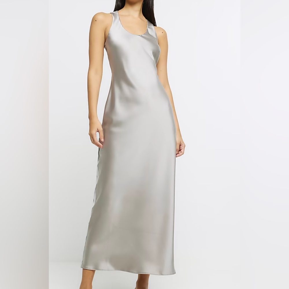 ✨NWT‼️ River Island Satin Slip Dress - Picture 2 of 12